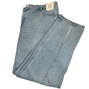 Abercrombie‎ & Fitch 90s Straight Ultra High Rise Curve Love Jeans 37 24L